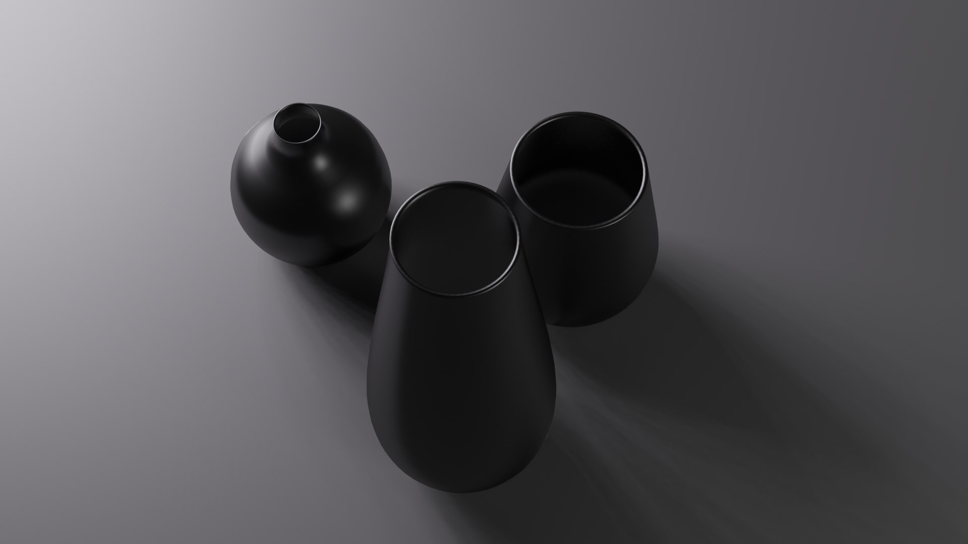 Set Vases 3D Model - TurboSquid 1681602