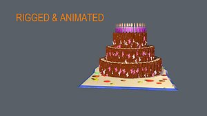 Pop Up cake card