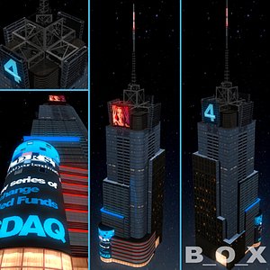 Conde Nast Building @ Night