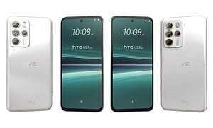 HTC U23 Pro White 3D model