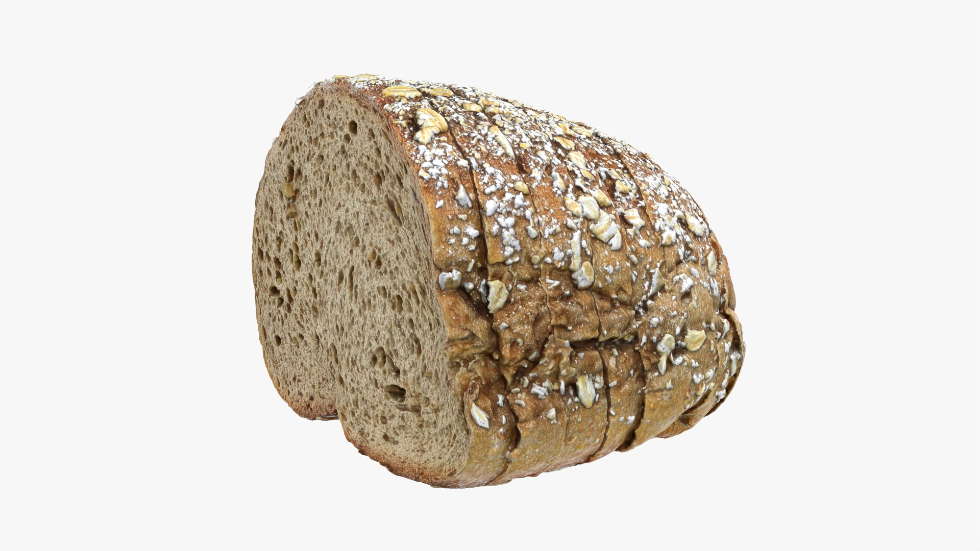 Sliced Oat Bread Half 02 3D model https://p.turbosquid.com/ts-thumb/lE/fm51aJ/1v/halfoatmbread02_0002/png/1762187261/1920x1080/fit_q87/8d281e17f8e09d3100814ca4904d21dc55d332de/halfoatmbread02_0002.jpg