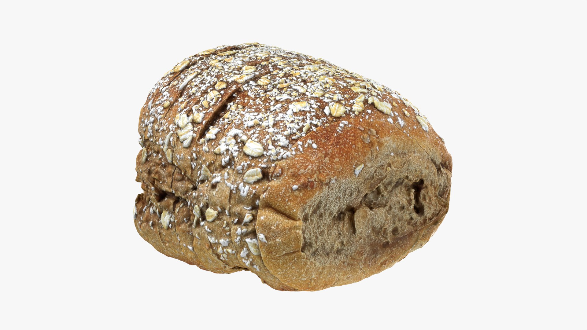 Sliced Oat Bread Half 02 3D model https://p.turbosquid.com/ts-thumb/lE/fm51aJ/4a/halfoatmbread02_0004/png/1762187266/1920x1080/fit_q87/f2df9a1e5b9f0a4db3ebcfeabe7a9afced152e26/halfoatmbread02_0004.jpg