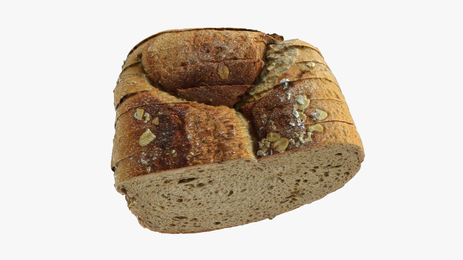 Sliced Oat Bread Half 02 3D model https://p.turbosquid.com/ts-thumb/lE/fm51aJ/OT/halfoatmbread02_0011/png/1762187277/1920x1080/fit_q87/451a957522d8c7a6a7f36f0d9511a6787bc8b687/halfoatmbread02_0011.jpg