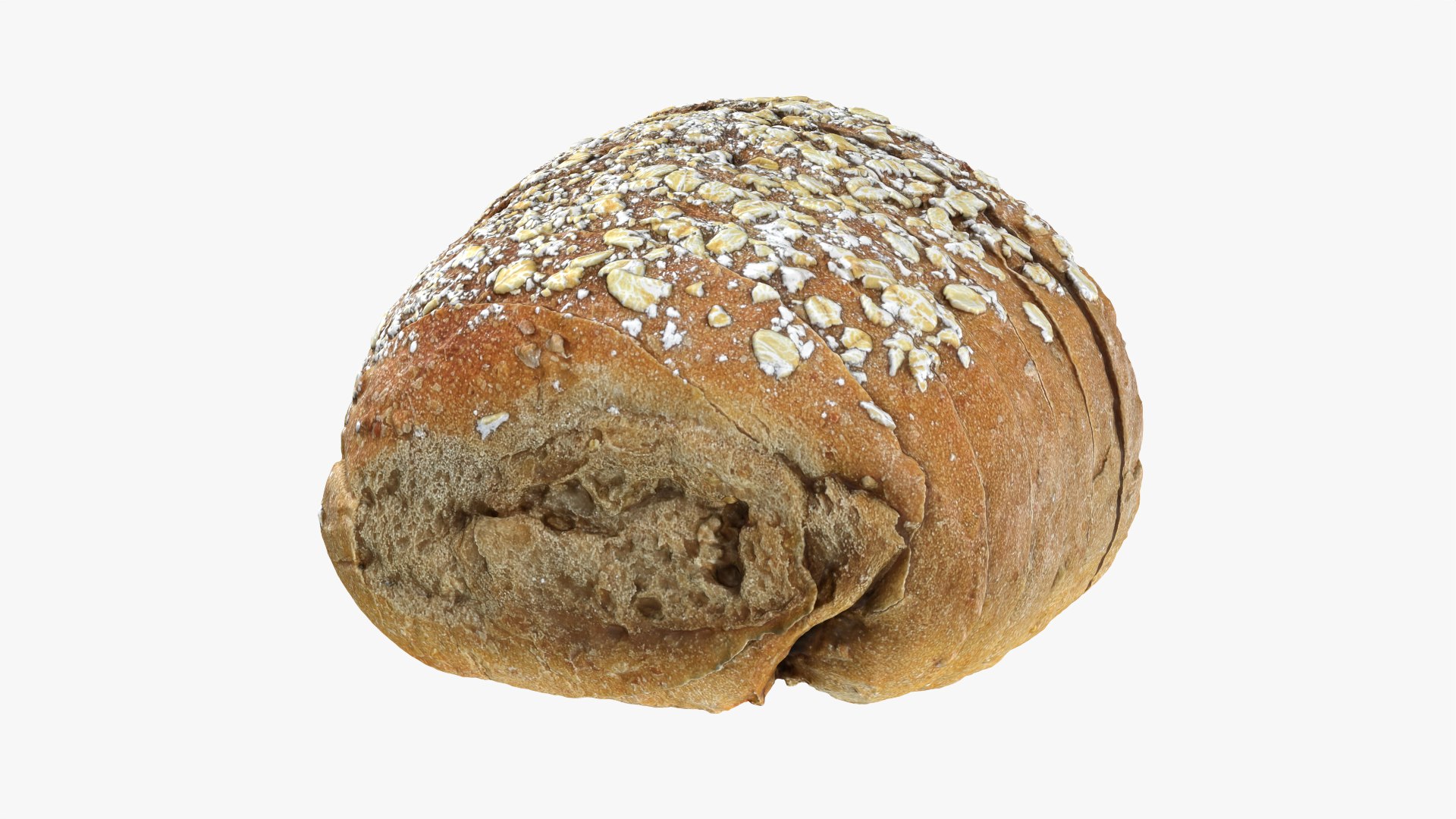 Sliced Oat Bread Half 02 3D model https://p.turbosquid.com/ts-thumb/lE/fm51aJ/Sm/halfoatmbread02_0006/png/1762187269/1920x1080/fit_q87/5f39d609edc5987365c07474eab603ed21cdd65b/halfoatmbread02_0006.jpg