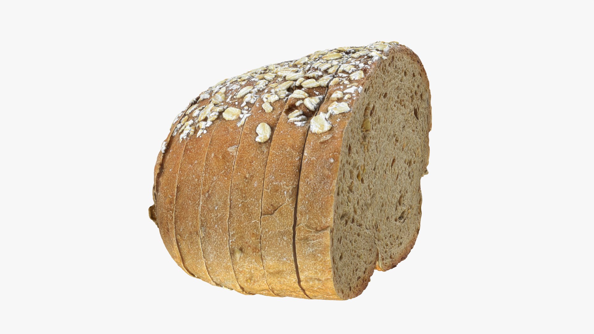 Sliced Oat Bread Half 02 3D model https://p.turbosquid.com/ts-thumb/lE/fm51aJ/fR/halfoatmbread02_0008/png/1762187269/1920x1080/fit_q87/0c0c2735ab7e2aab3f2efc82687ed1b096f8f972/halfoatmbread02_0008.jpg
