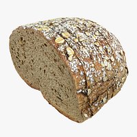 Sliced Oat Bread Half 02