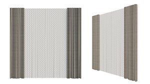 Curtain 3D model