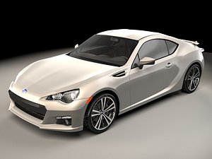 subaru brz 3D model