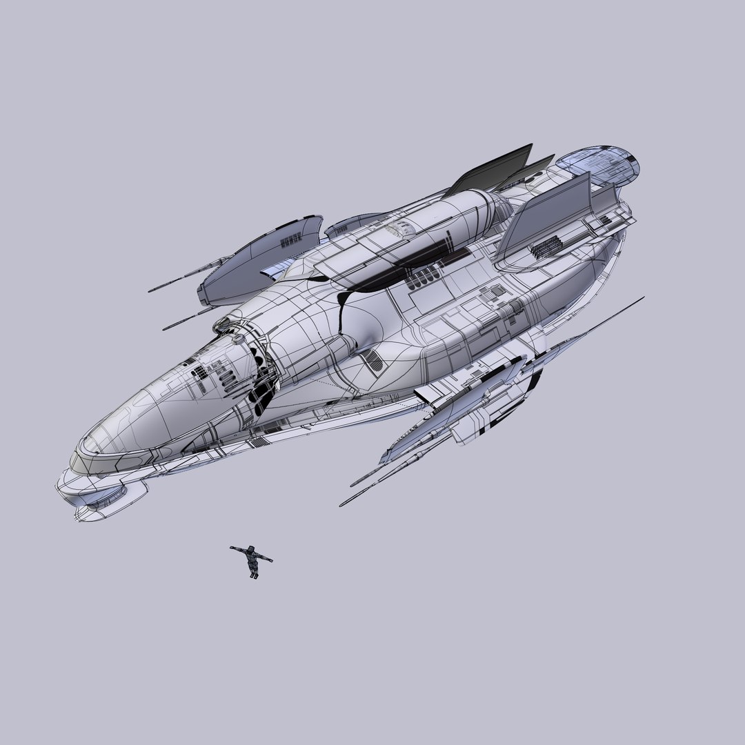 Blender Fast Recon Ship