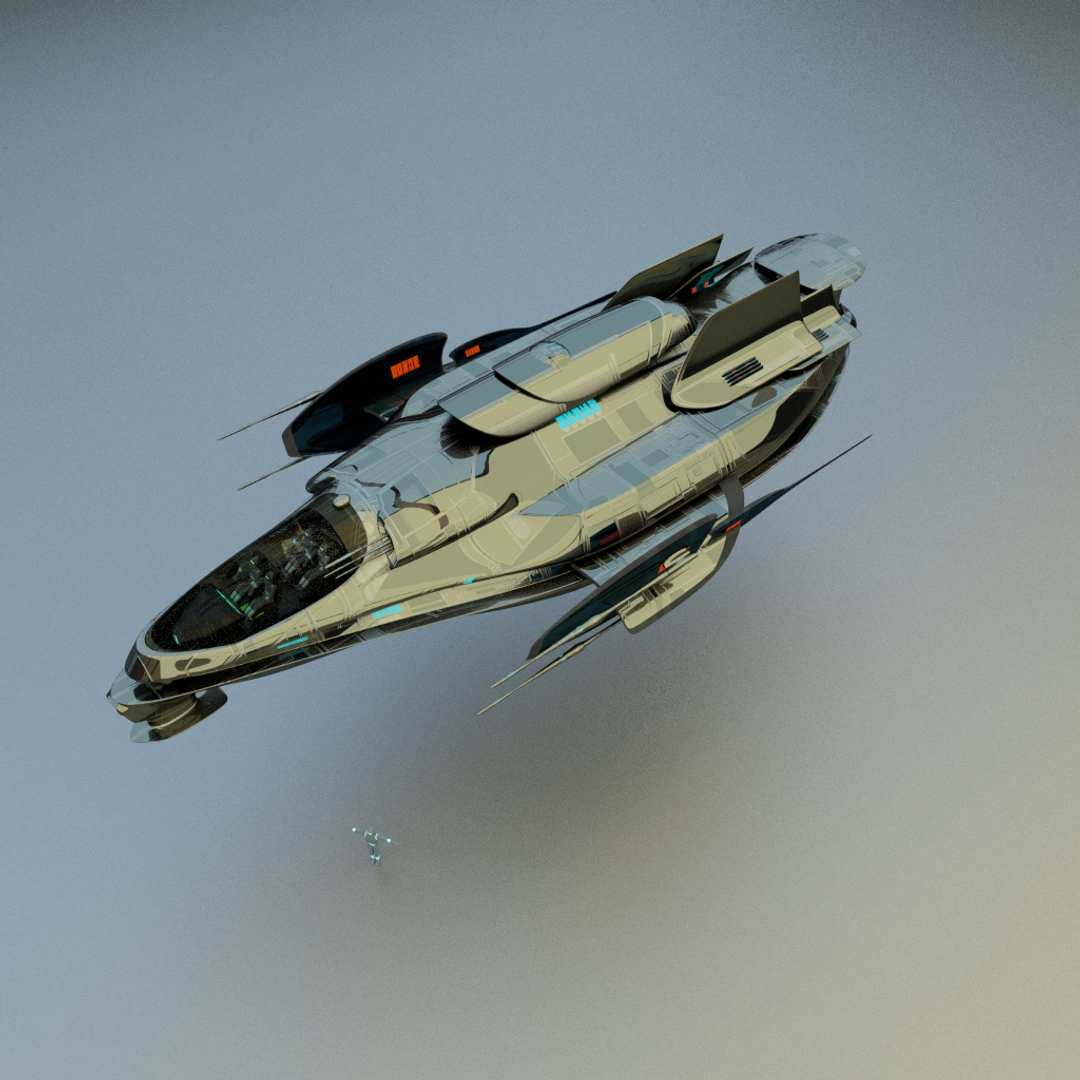 Blender Fast Recon Ship