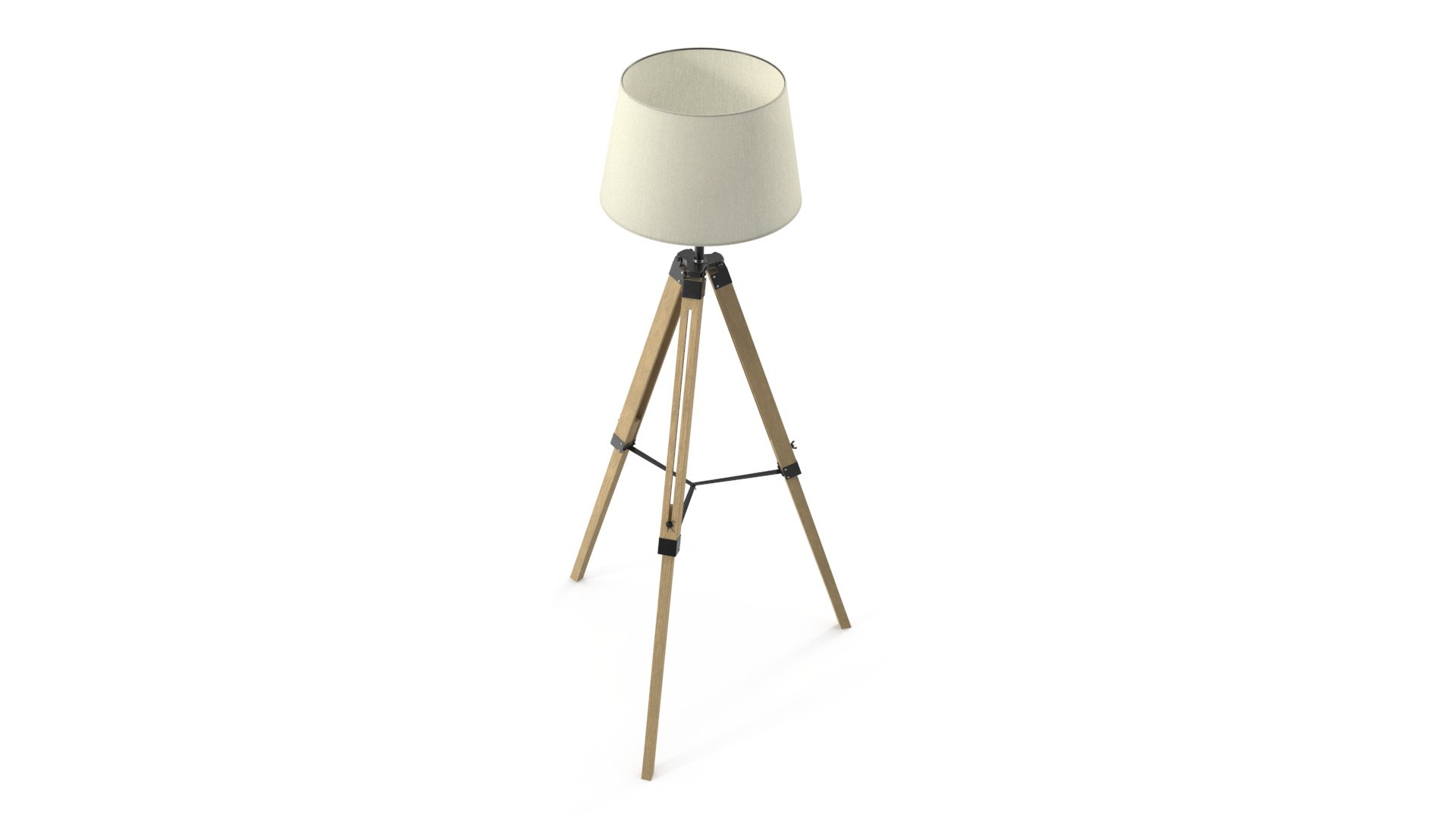 Floor Lamp Loft Style 3D model preview