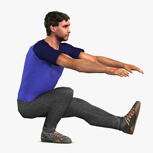 Sportsman (Rigged) (Low Poly)