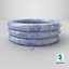 Inflatable Round Pool Marble Pattern Purple