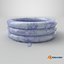 Inflatable Round Pool Marble Pattern Purple