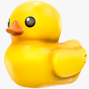 Rubber Bath Duck 8K PBR