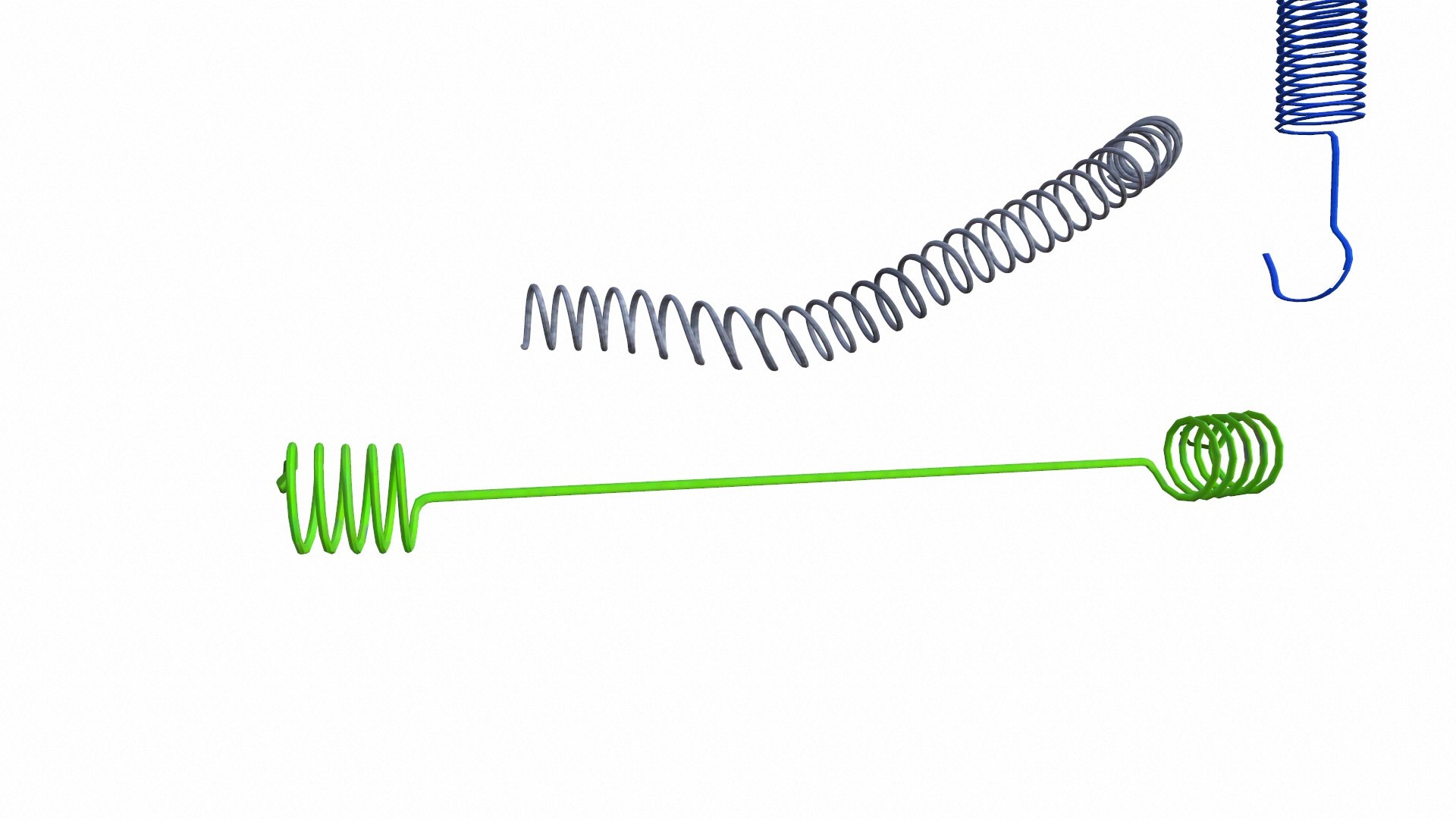 3D Metal Spring Model - TurboSquid 2392392