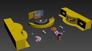 food and beverage 3D model