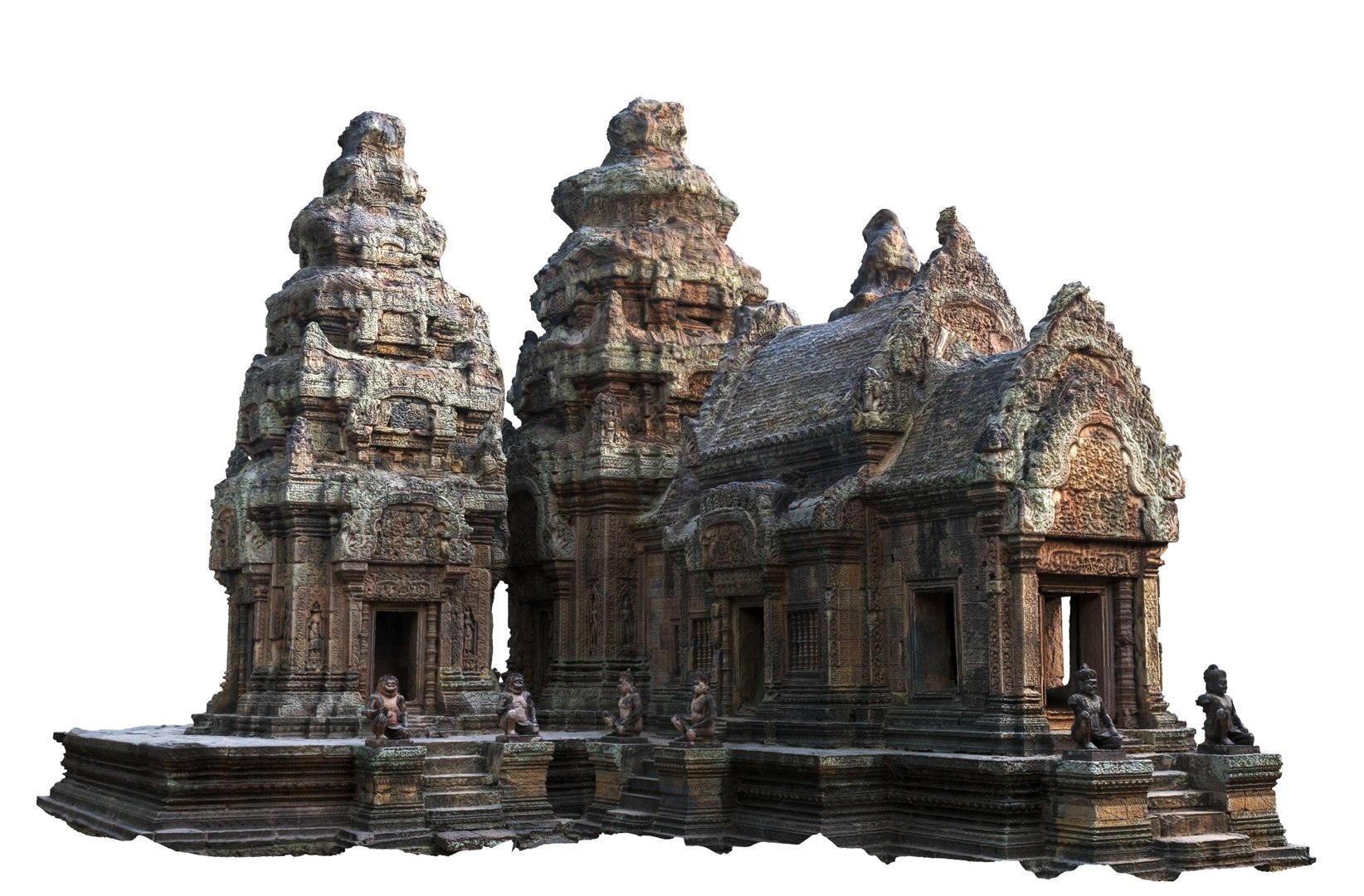 Red Temple Pack 3D - TurboSquid 2350891