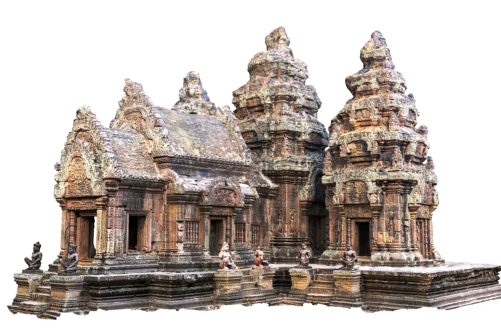 Red Temple Pack 3D - TurboSquid 2350891