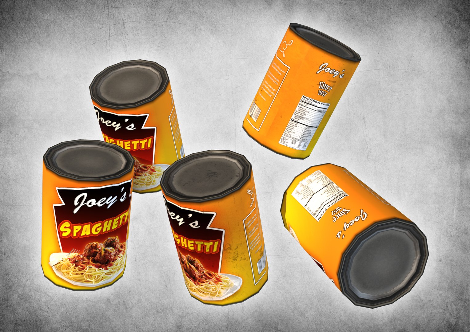3d Model Food Vol 1