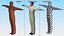 Light Skin Black Man in Formal Suit Rigged for Modo