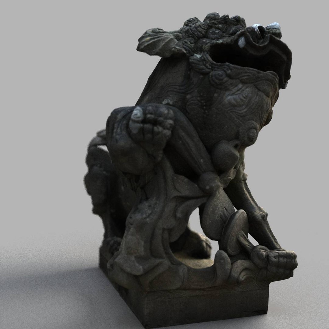 Lion-statue-006m Sculpture 3D Model - TurboSquid 1287518