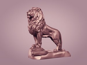 Lion Statue - Figurine