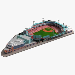 Fenway Park 3D Model