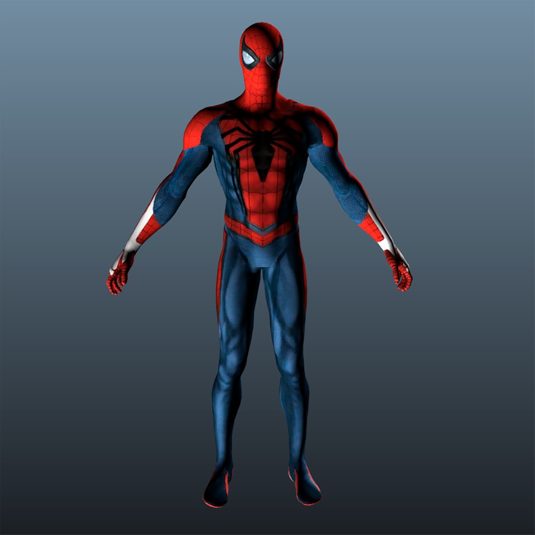 3D Man Spiderman Spider - TurboSquid 1325791