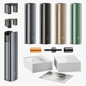 3D IQOS LIL SOLID III Full Set model
