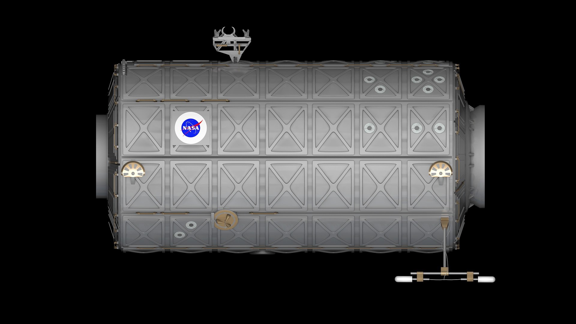 3d Iss Module Destiny