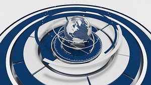Globe 3D model
