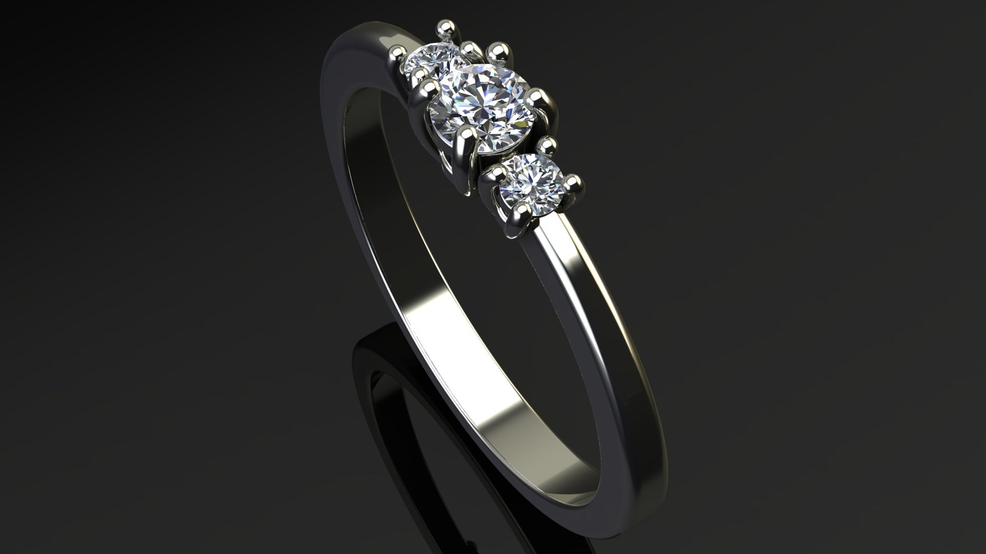3D stone diamond ring model - TurboSquid 1564968
