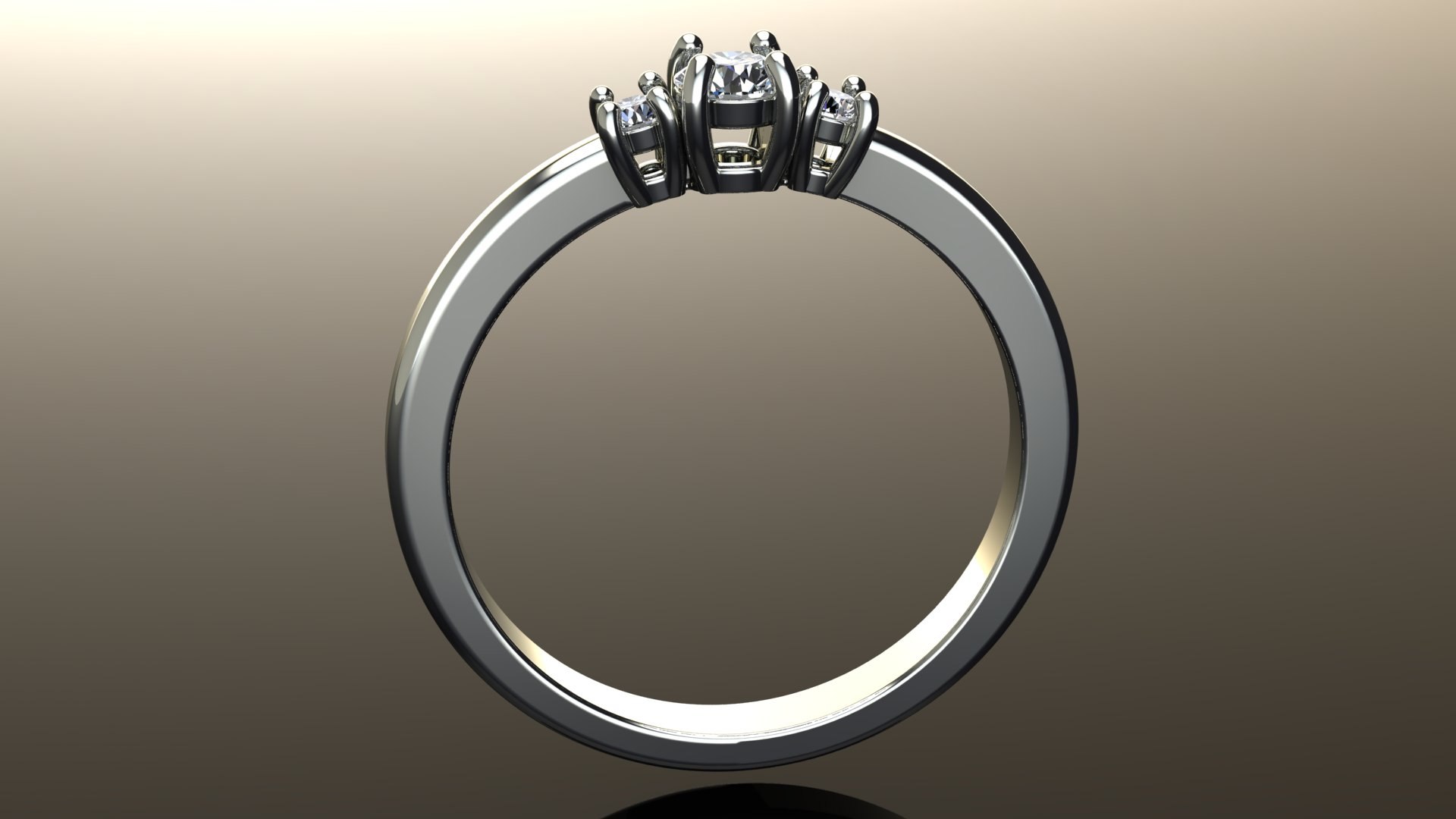 3D stone diamond ring model - TurboSquid 1564968