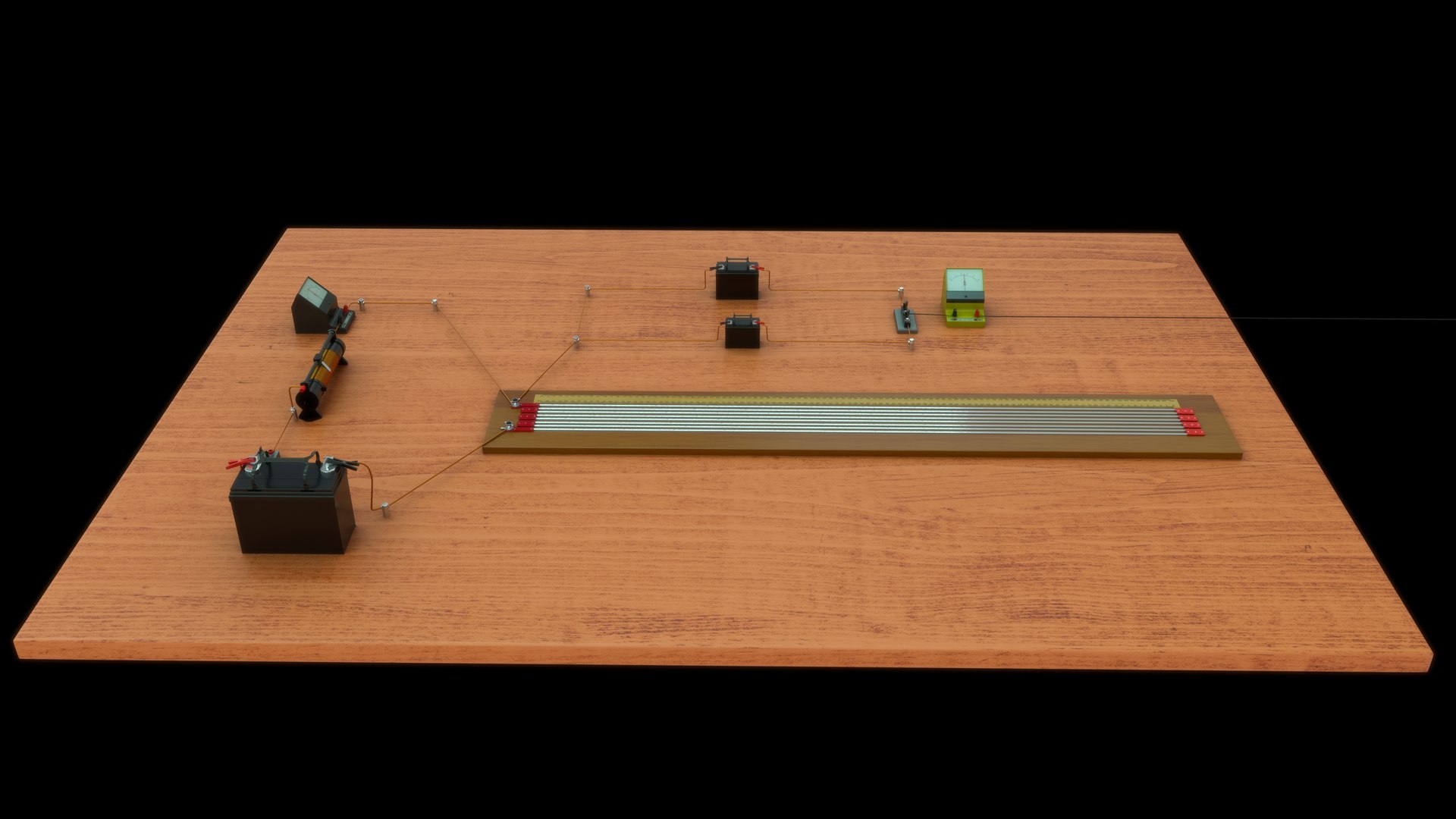 3D Finding EMF Of A Battery Using Potentiometer Model TurboSquid 2185630