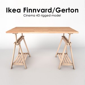 Ikea Finnvard + Gerton Table (Rigged)