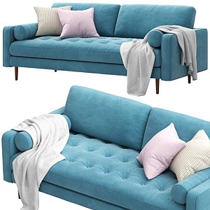 Castlery Madison 2-Seater Sofa 3D model