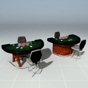 Casino Blackjack Table