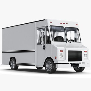 Detailed Box Truck Small
