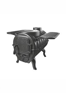 Fireplace Taiga Pro Stove 3D