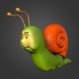 snail 3D model