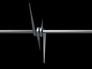 3ds max barbed wire