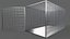 Cage de porte et fenêtre de cellule de prison PBR - Collection