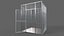 Cage de porte et fenêtre de cellule de prison PBR - Collection