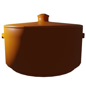 3D model ceramic pot