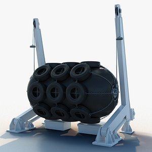 Pneumatic Fender with Davit