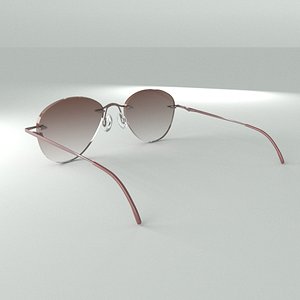 3d glasses sun sunglasses model
