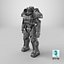 Post Apocalyptic Power Armor TV-2