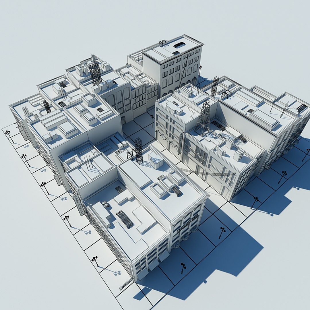City Block 3ds