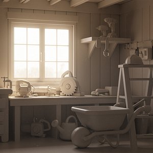 Stylized Tools Pack - 35 Assets 3D model